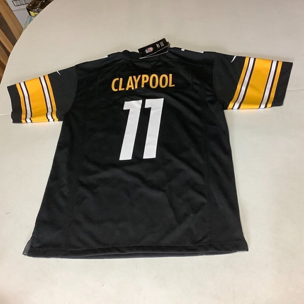 NWT Nike On Field Pittsburgh Steelers Chase Claypool #11 Jersey Sz Youth Large 1 - Picture 3 of 9